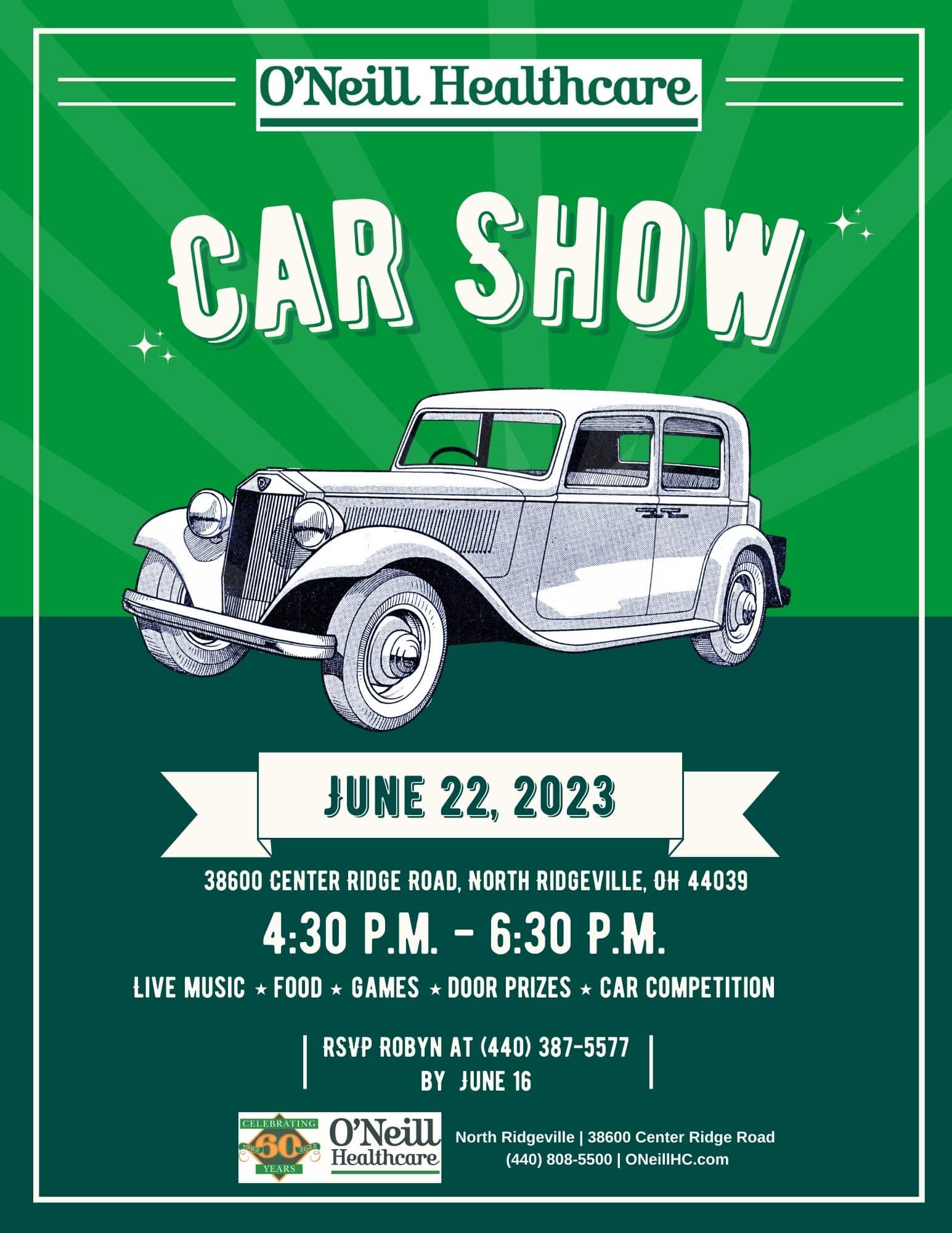 Car Show O'Neill Healthcare